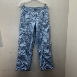 Vintage Limited Too Pants Girls 16 Blue Baggy Wide Leg Cargo Y2k Fits Women’s XS